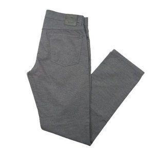 Brax Cooper Fancy Feel Good Grey Dress Chino Casual Pocket Pants 33x32